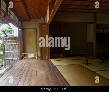 Kyutei Omuro 旧邸御室. Kyoto. L'Omuro Residence è una storica casa tradizionale giapponese. Foto Stock