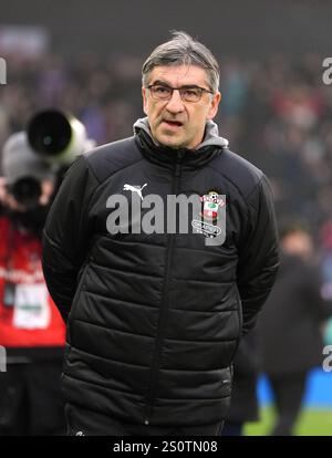 Il manager del Southampton Ivan Juric durante la partita di Premier League al Selhurst Park di Londra. Data foto: Domenica 29 dicembre 2024. Foto Stock