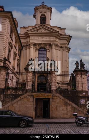 Chiesa dei Santi Cirillo e Metodio, Memoriale Nazionale alle vittime del terrore di Heydrich, seconda guerra mondiale, Praga, Repubblica Ceca, Cechia. Foto Stock