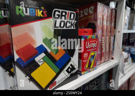 Il National Museum of Mathematics si trova sulla Fifth Avenue a New York City, USA 2024 Foto Stock