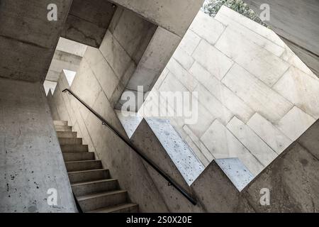 Interno della mostra geologica Felsenwelt all'interno di una montagna presso il Giardino del Ghiacciaio di Lucerna, Svizzera Foto Stock