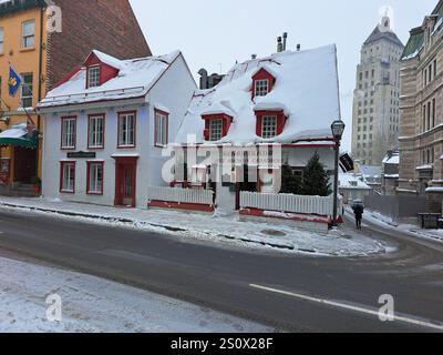 Ristorante AUX Anciens Canadiens a Quebec City, Quebec, Canada Foto Stock