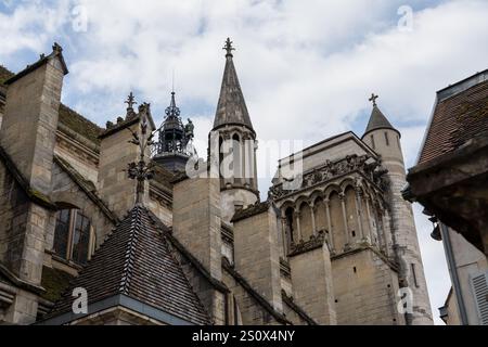 La Eglise Notre-Dame de Dijon (Chiesa di nostra Signora), Francia Foto Stock