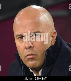 Londra, Regno Unito. 29 dicembre 2024. West Ham vs Liverpool - Premier League - London Stadium. Liverpool Manager Arne slot. Crediti immagine: Mark Pain / Alamy Live News Foto Stock