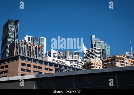 Architettura moderna, Central Business District, CBD, Sydney, NSW, Australia Foto Stock