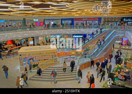 Arndale Shopping Centre nel centro di Manchester, Inghilterra. REGNO UNITO. Foto Stock