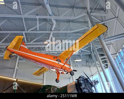 De Havilland Canada DHC-2 Beaver Mk.1 presso il Royal Aviation Museum of Western Canada a Winnipeg, Manitoba, Canada Foto Stock