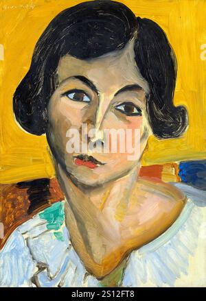 Henri Matisse (1869-1954) Tête de femme penchée (Lorette) Foto Stock