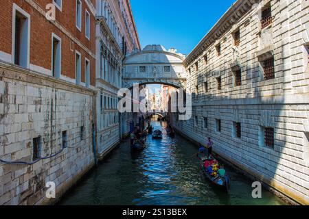 Venezia, Palazzo Ducale d'Italia e architettura circostante Foto Stock