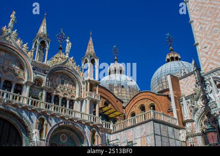 Venezia, Palazzo Ducale d'Italia e architettura circostante Foto Stock