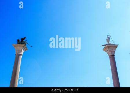 Venezia, Palazzo Ducale d'Italia e architettura circostante Foto Stock