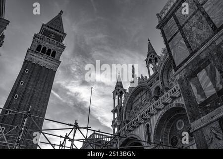 Venezia, Palazzo Ducale d'Italia e architettura circostante Foto Stock