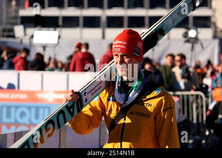 Garmisch Partenkirchen, Germania. 31 dicembre 2024. Stephan Leyhe (SC Willingen) bei der Qualifikation zum Neujahrsskispringen der 73. Vierschanzentournee a Garmisch-Partenkirchen credito: dpa/Alamy Live News Foto Stock