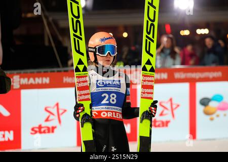 Garmisch Partenkirchen, Germania. 31 dicembre 2024. Marita Kramer (Österreich) beim FIS Weltcup Skispringen Women Garmisch-Partenkirchen 2024 crediti: dpa/Alamy Live News Foto Stock