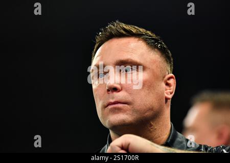 Alexandra Palace, Londra, Regno Unito. 1 gennaio 2025. 2024/25 PDC Paddy Power World Darts Championships Day 14; credito Gerwyn prezzo: Action Plus Sports/Alamy Live News Foto Stock