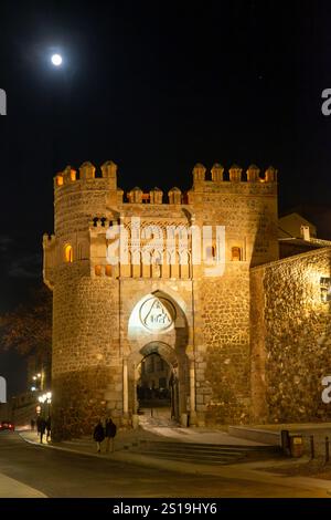 Toledo di notte Foto Stock