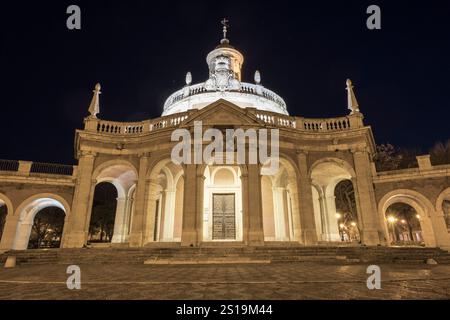Aranjuez di notte, Spagna Foto Stock