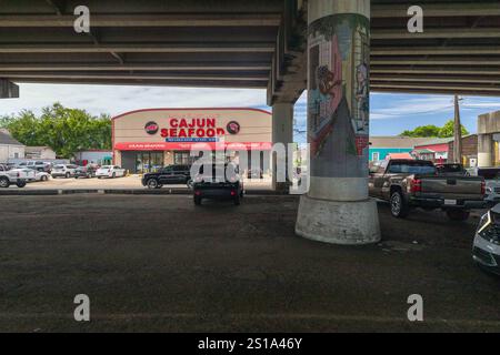 New Orleans, Stati Uniti. 21 aprile 2024. Scene della vita quotidiana di New Orleans, in Louisiana, USA, il 21 aprile 2024. Distretto di Treme. Foto di Pascal Avenet/ABACAPRESS. COM credito: Abaca Press/Alamy Live News Foto Stock