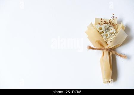 Mini bouquet di fiori secchi Foto Stock