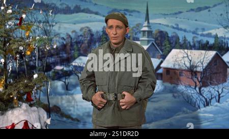 BING CROSBY in WHITE CHRISTMAS (1954), diretto da MICHAEL CURTIZ. Credito: FOTO/album DI IMPORTANZA FONDAMENTALE Foto Stock