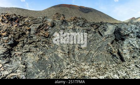 2016, Raimund Franken, Model Release:Not, Property Release: Not Timanfaya National Park, Lanzarote, Fire Mountains del Timanfaya National Park, Montana Foto Stock