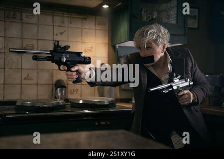 Di nuovo in azione Glenn Close Foto Stock