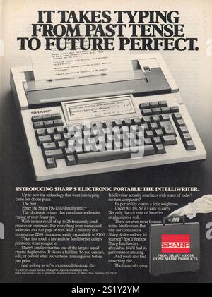 Rivista vintage "Playboy" numero di febbraio 1985, USA Foto Stock