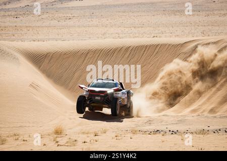 Bisha, Arabie Saoudite. 5 gennaio 2025. 233 VITSE Simon (fra), DELFINO Max (fra), MD, Solurent MD Rallye Sport, Ultimate, azione durante la fase 2 della Dakar 2025 dal 5 al 6 gennaio 2025 intorno a Bisha, Arabia Saudita - Photo Frédéric le Floc'h/DPPI Credit: DPPI Media/Alamy Live News Foto Stock