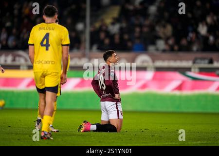 Torino, Italia. 5 gennaio 2025. TorinoÕs che Adams durante la partita di calcio di serie A tra Torino FC e Parma lo Stadio Olimpico grande Torino a Torino, Nord-Ovest Italia - 5 gennaio 2024. Sport - calcio ESCLUSIVO TORINO FC (foto di Fabio Ferrari/LaPresse) credito: LaPresse/Alamy Live News Foto Stock