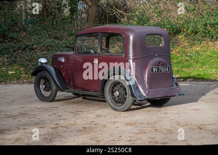 1935 Austin Seven Ruby, classica auto dei popoli britannici prima della guerra Foto Stock