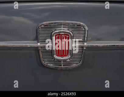1964 Fiat 600 classica piccola auto economica italiana Foto Stock