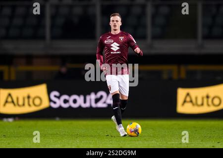 Torino, Italia. 5 gennaio 2025. Ivan Ilic del Torino durante la partita di calcio di serie A tra Torino FC e Parma lo Stadio Olimpico grande Torino di Torino - 5 gennaio 2024. Sport - calcio ESCLUSIVO TORINO FC (foto di Fabio Ferrari/LaPresse) credito: LaPresse/Alamy Live News Foto Stock