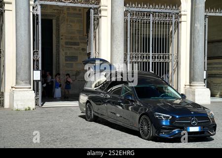 La chiesa mariana più antica di Roma, Santa Maria in Trastevere, quartiere Trastevere, Roma, regione Lazio, Italia Foto Stock