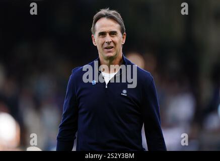 Foto del file datata 14/09/24 di Julen Lopetegui. Il West Ham ha cancellato la conferenza stampa in programma con Julen Lopetegui, che sembra essere sempre più vicino al licenziamento dello spagnolo e alla nomina di Graham Potter come nuovo manager. Data di pubblicazione: Mercoledì 8 gennaio 2025. Foto Stock