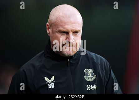 Foto del file datata 04/01/25, di Sean Dyche, che ammette il pareggio di fa Cup con League One Peterborough, è ora di “enorme” importanza. Data di pubblicazione: Mercoledì 8 gennaio, 2025. Foto Stock