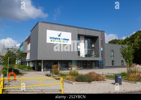 Wiltshire College & University Centre, Salisbury, Wiltshire, Inghilterra Foto Stock