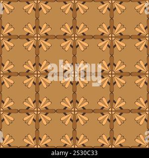 Geometrica pattern senza giunture. Illustrazione Vettoriale