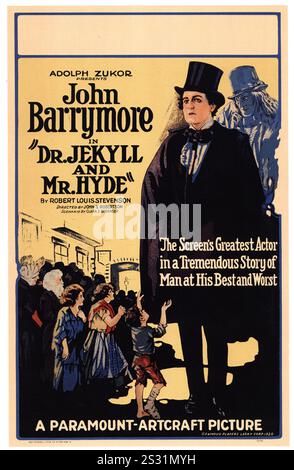 IL DOTTOR JEKYLL E IL SIGNOR HYDE data: 1922 Foto Stock