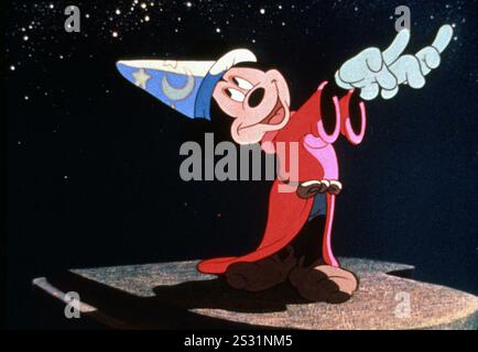 FANTASIA. Copyright WALT DISNEY PICTURES FANTASIA Topolino data: 1940 Foto Stock