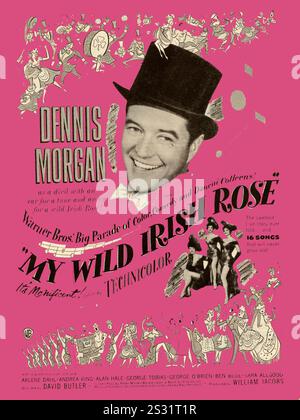 LA MIA SELVAGGIA ROSA IRLANDESE data: 1947 Foto Stock