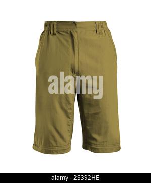 pantaloncini isolati su bianco Foto Stock