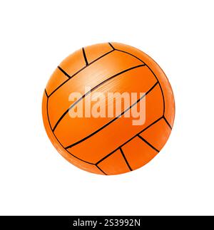 pallavolo isolato su sfondo bianco. pallavolo isolato sul bianco Foto Stock