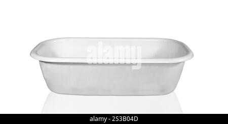 bagno isolato su sfondo bianco. bagno isolato su bianco Foto Stock