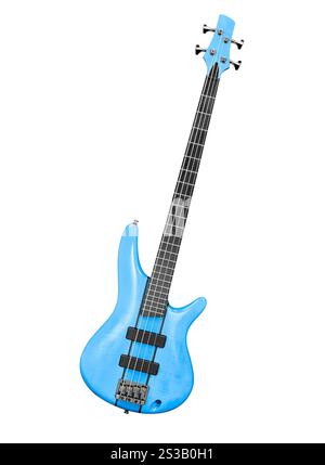 basso con percorso di ritaglio isolato su sfondo bianco. basso con percorso di ritaglio Foto Stock