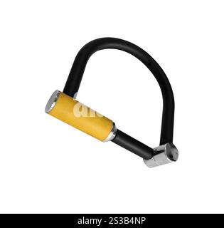 Armadietto per biciclette isolato su sfondo bianco. Armadietto per biciclette isolato Foto Stock