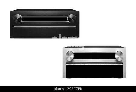 Sistemi audio isolati. Impianto audio isolato Foto Stock