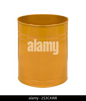 bomboletta di vernice gialla isolata. bomboletta di vernice verde isolata Foto Stock