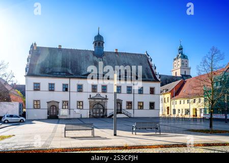 Municipio di Bad Schmiedeberg, Germania Foto Stock