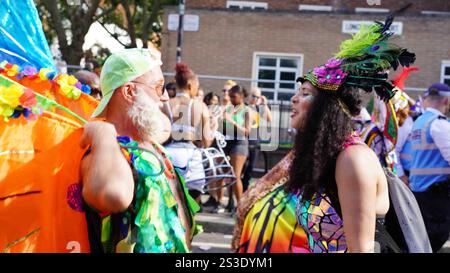 Londra, Regno Unito - 26 agosto 2023 - Notting Hill Carnival 2023 Foto Stock
