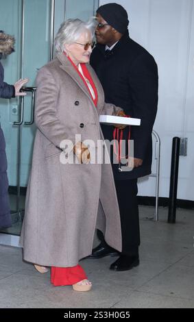 9 gennaio 2025 Glenn Close on Drew Barrymore Show per parlare del nuovo film Back in Action a New York. 09 gennaio 2025 credito: RW/Mediapunch Foto Stock